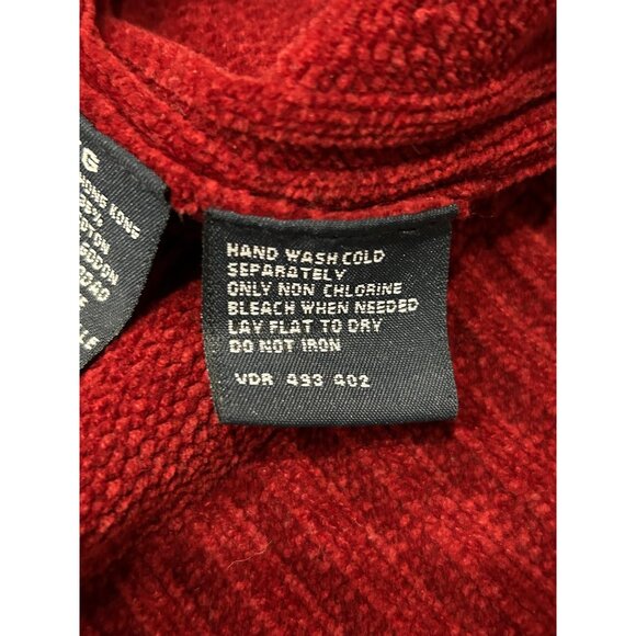 Nautica Red Crewneck Long Sleeve Sweater XL - Picture 7 of 10